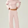 Cashmere Embrace Pull - Rose givré