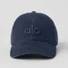 Casquette décontractée délavée - Bleu marine vintage