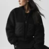 Casquette décontractée en satin - Noir