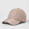 Casquette décontractée en satin - Taupe Satin