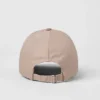 Casquette décontractée en satin - Taupe Satin
