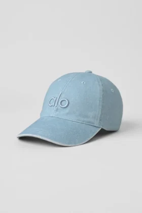 Casquette délavée « Off-Duty » – Denim clair