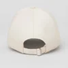 Casquette « Off-Duty » en satin - Crème