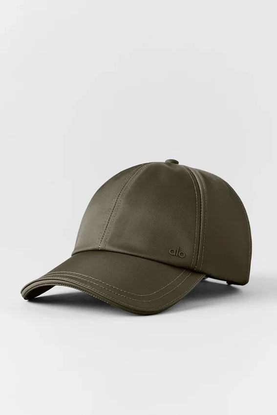 Casquette « Off-Duty » en satin - Olive Tree