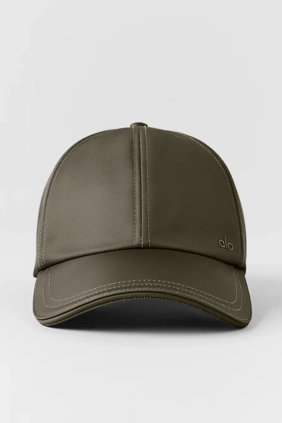 Casquette « Off-Duty » en satin - Olive Tree