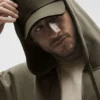 Casquette « Off-Duty » en satin - Olive Tree
