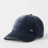Casquette « Off-Duty » en velours - Bleu marine
