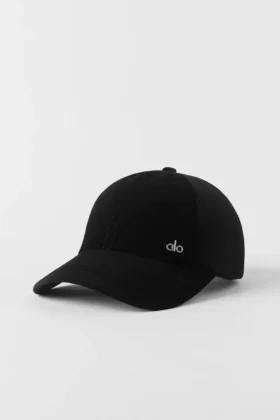 Casquette « Off-Duty » en velours - Noir