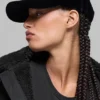 Casquette « Off-Duty » en velours - Noir
