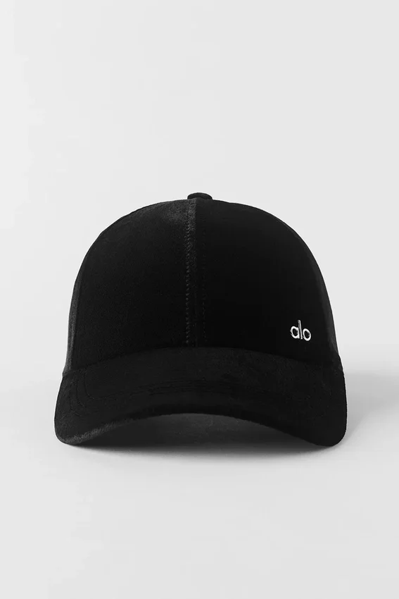 Casquette « Off-Duty » en velours - Noir
