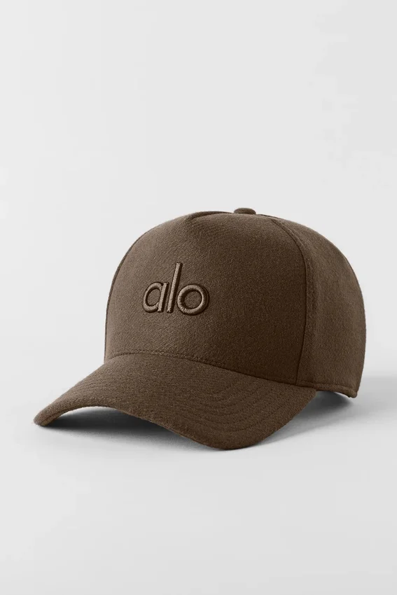 Casquette trucker District en mélange de laine - Espresso