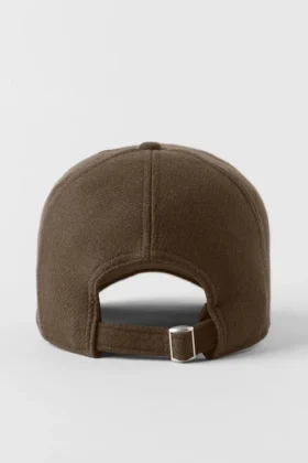 Casquette trucker District en mélange de laine – Espresso