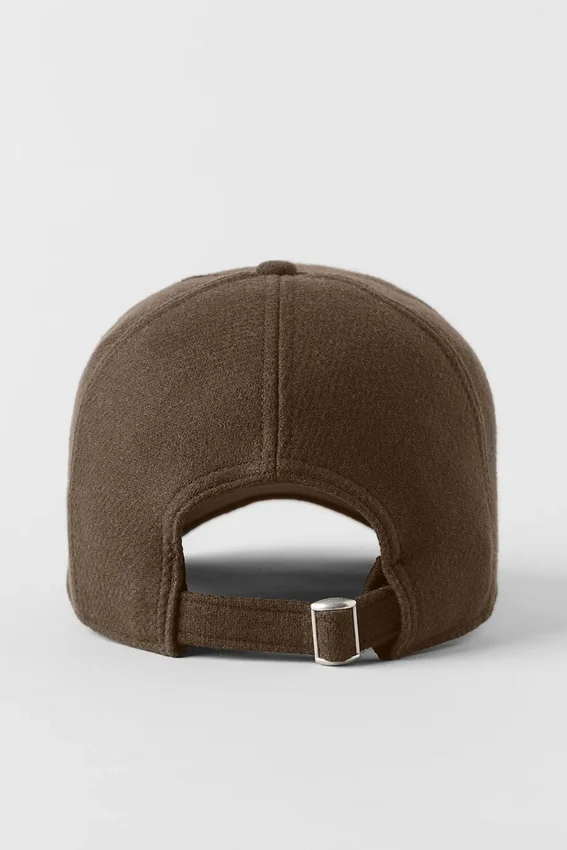 Casquette trucker District en mélange de laine - Espresso