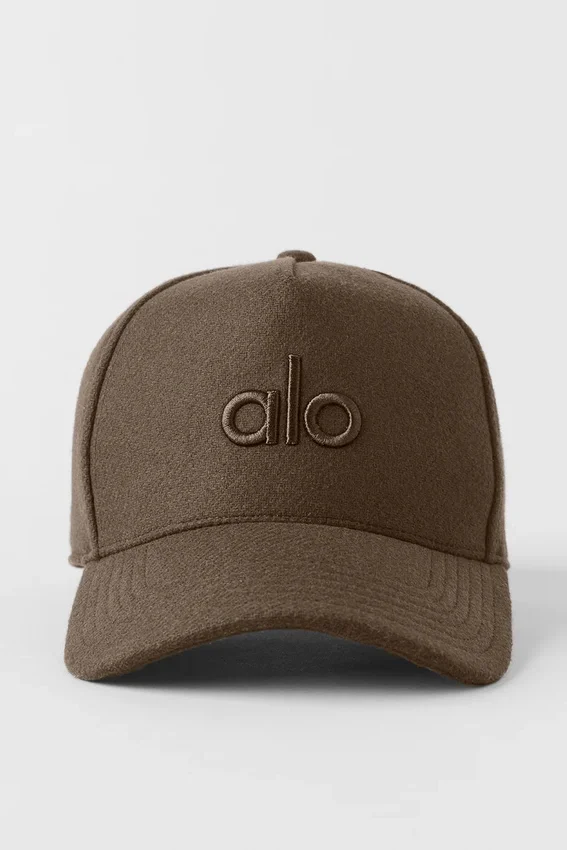 Casquette trucker District en mélange de laine - Espresso