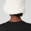 Chapeau bob en fausse fourrure - Ivoire