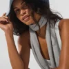 Chapeau bob en laine mérinos - Gris chiné brumeux