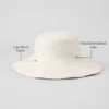 Chapeau bob en laine mérinos - Ivoire