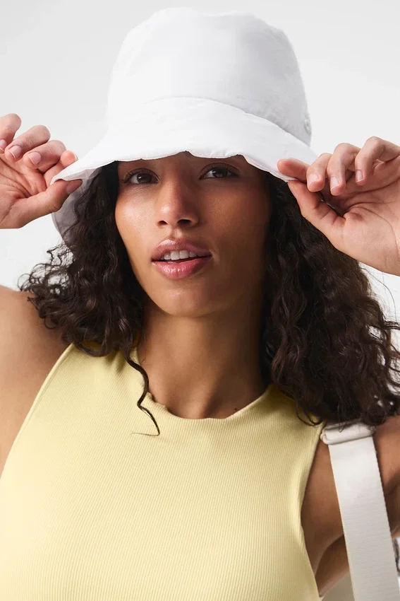 Chapeau bob matelassé Good Shade - Blanc