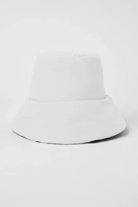 Chapeau bob matelassé Good Shade – Blanc