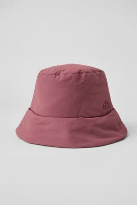 Chapeau bob matelassé Good Shade – Truffe bordeaux