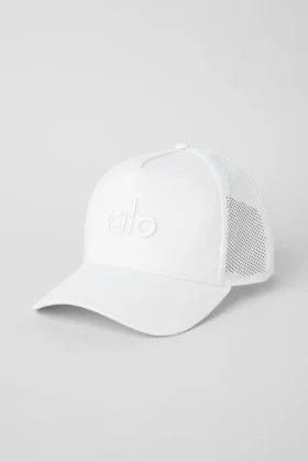 Chapeau District Trucker - Blanc/Blanc