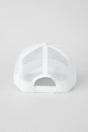 Chapeau District Trucker – Blanc/Blanc