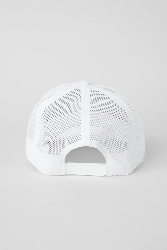 Chapeau District Trucker - Blanc/Blanc