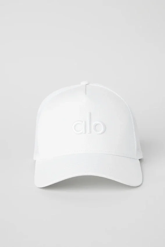 Chapeau District Trucker - Blanc/Blanc