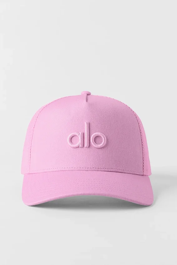 Chapeau « District Trucker » - Rose « Candy Heart »