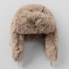 Chapeau Starstruck en fausse fourrure - Avoine