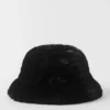 Chapeau « Starstruck » en fausse fourrure – Noir