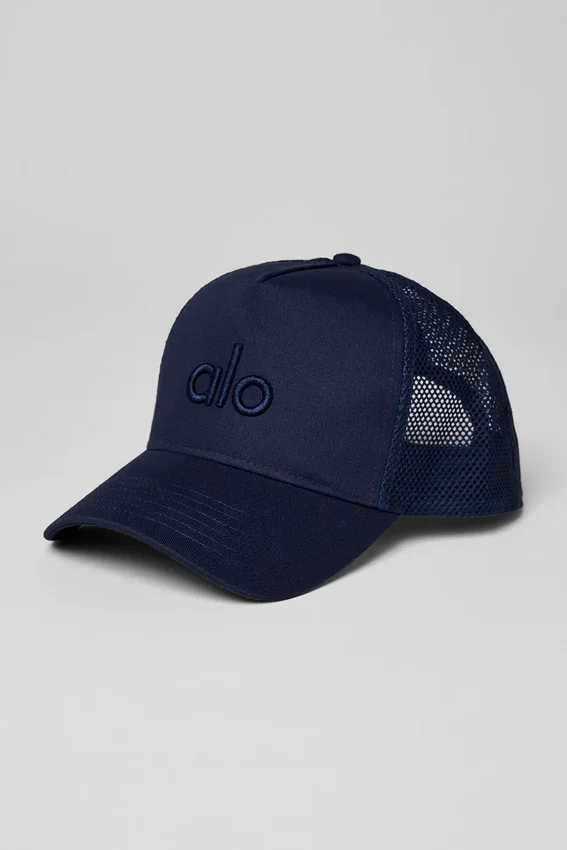 Chapeau Trucker District - Bleu marine