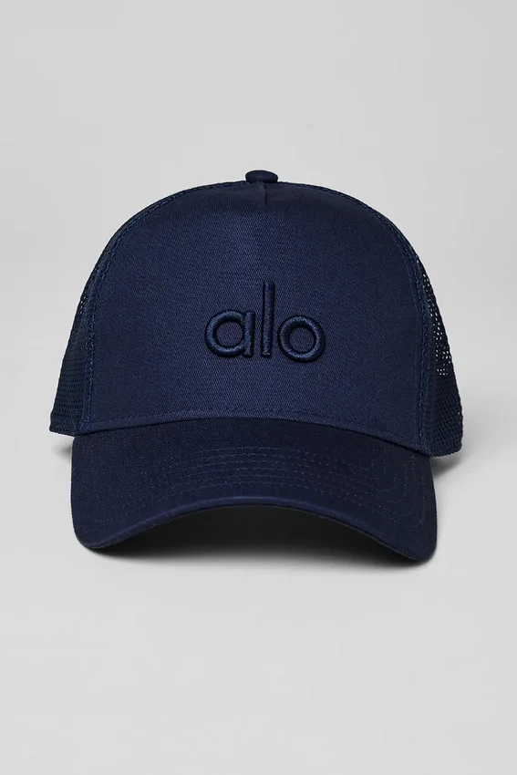 Chapeau Trucker District - Bleu marine