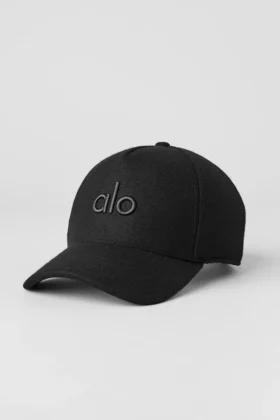 Chapeau Trucker District en mélange de laine - Noir