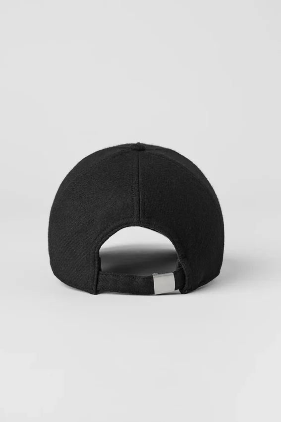 Chapeau Trucker District en mélange de laine - Noir