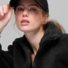 Chapeau Trucker District en mélange de laine - Noir