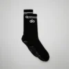 Chaussettes de barre « Throwback » pour femme - Noir/Blanc