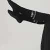 Chaussettes de barre « Throwback » pour femme - Noir/Blanc