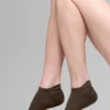 Chaussettes de sport unisexes à languette - Espresso