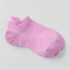 Chaussettes de sport unisexes à languette - Rose bonbon