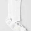 Chaussettes à lanières Siren Grip pour femme - Blanc
