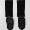 Chaussettes à lanières Siren Grip pour femme - Noir