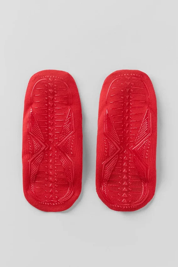 Chaussettes Pivot Barre pour femme - Rouge vif