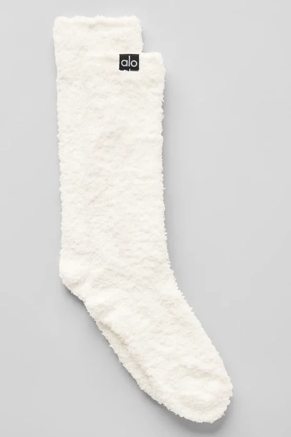 Chaussettes Plush Lush pour femme - Ivoire