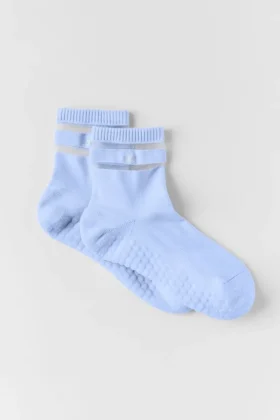 Chaussettes Pulse Grip pour femme - Bleu Provence clair