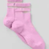 Chaussettes Pulse Grip pour femme - Rose Candy Heart