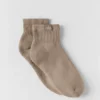 Chaussettes Quarter Crew Street - Gravel