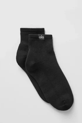 Chaussettes Quarter Crew Street - Noir