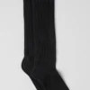 Chaussettes retroussées unisexes - Noir