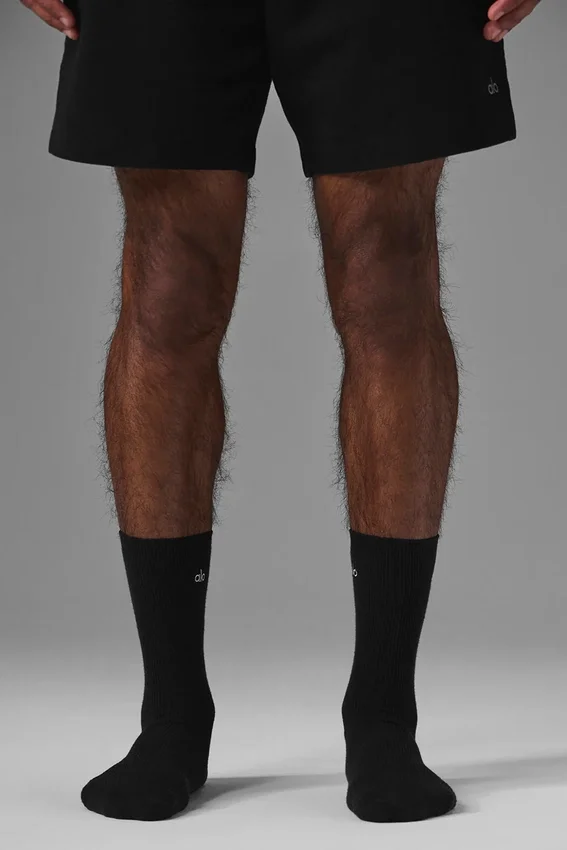 Chaussettes unisexes mi-hautes discrètes - Noir
